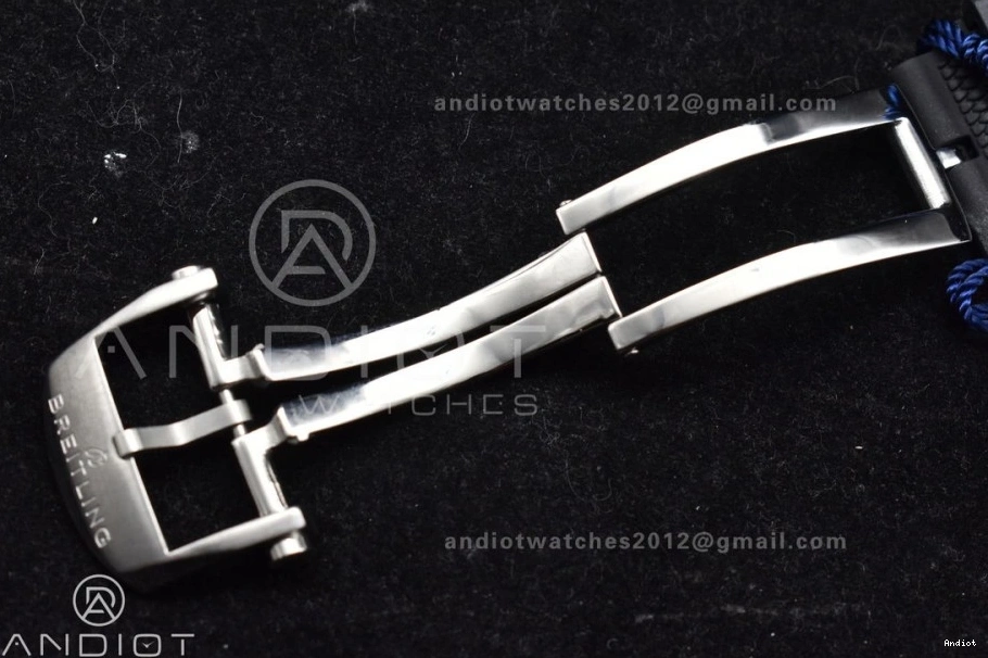 Dial Best 44mm Edition Green On B01 BLSF Robber Chronomat Bracelet 1:1 SS A7750 0113